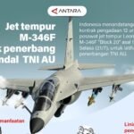 Jet tempur M-346F cetak penerbang andal TNI-AU