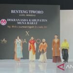 Sentuhan tenun Benteng Tiworo ditampilkan di BTN IFW 2026