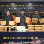 Polda Metro Jaya ungkap peredaran 27,96 kg ganja di Jakarta Timur