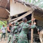 TNI bangun rumah layak huni untuk guru mengaji di pedalaman Aceh