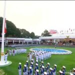 Bendera pusaka diturunkan, rangkaian HUT ke-81 RI di Istana berakhir