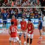 Timnas voli putra Indonesia bertanding di Samdech Thipadei Cup