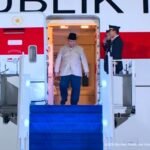 Prabowo tiba di Tanah Air usai kunjungan ke Vladivostok Rusia