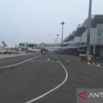 Tiga penerbangan domestik di Kualanamu dibatalkan akibat kabut asap